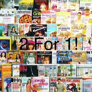 New Magazines Two For One Sale!